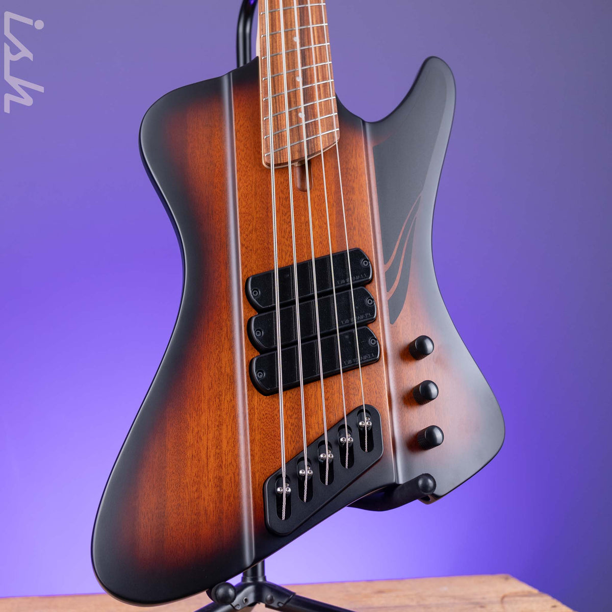 Dingwall D-Roc Standard 5-String Bass Matte Vintageburst – Ish Guitars