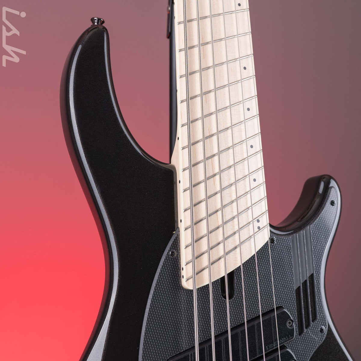 Dingwall NG-3 6-String Bass Metallic Black – Ish Guitars