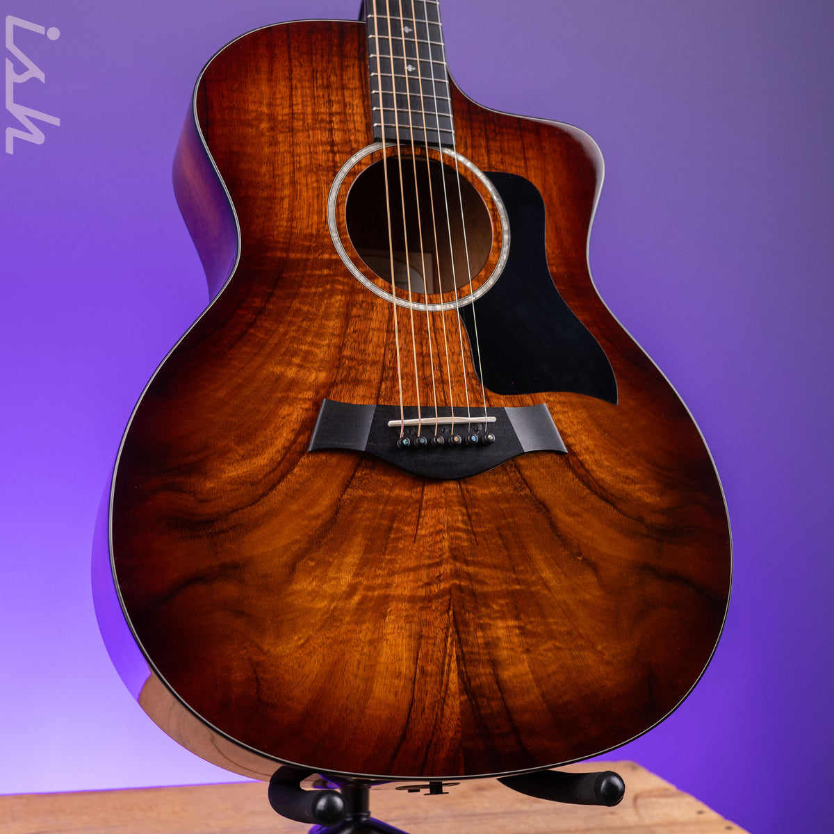 2018 Taylor 224ce-K DLX Koa Grand Auditorium Acoustic-Electric 