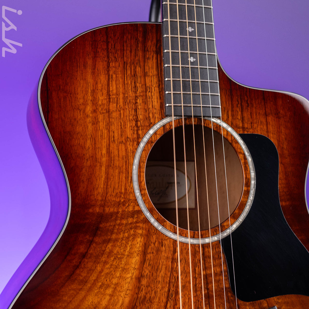 2018 Taylor 224ce-K DLX Koa Grand Auditorium Acoustic-Electric 