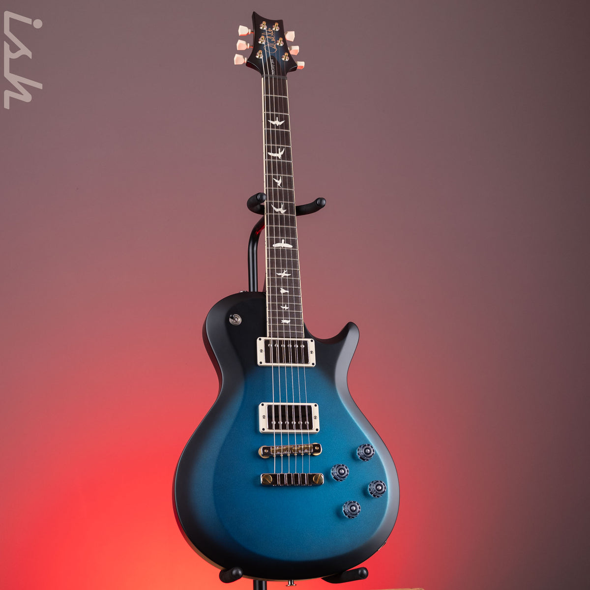 PRS S2 Singlecut McCarty 594 Metallic Blue w/ Black Wrap Burst