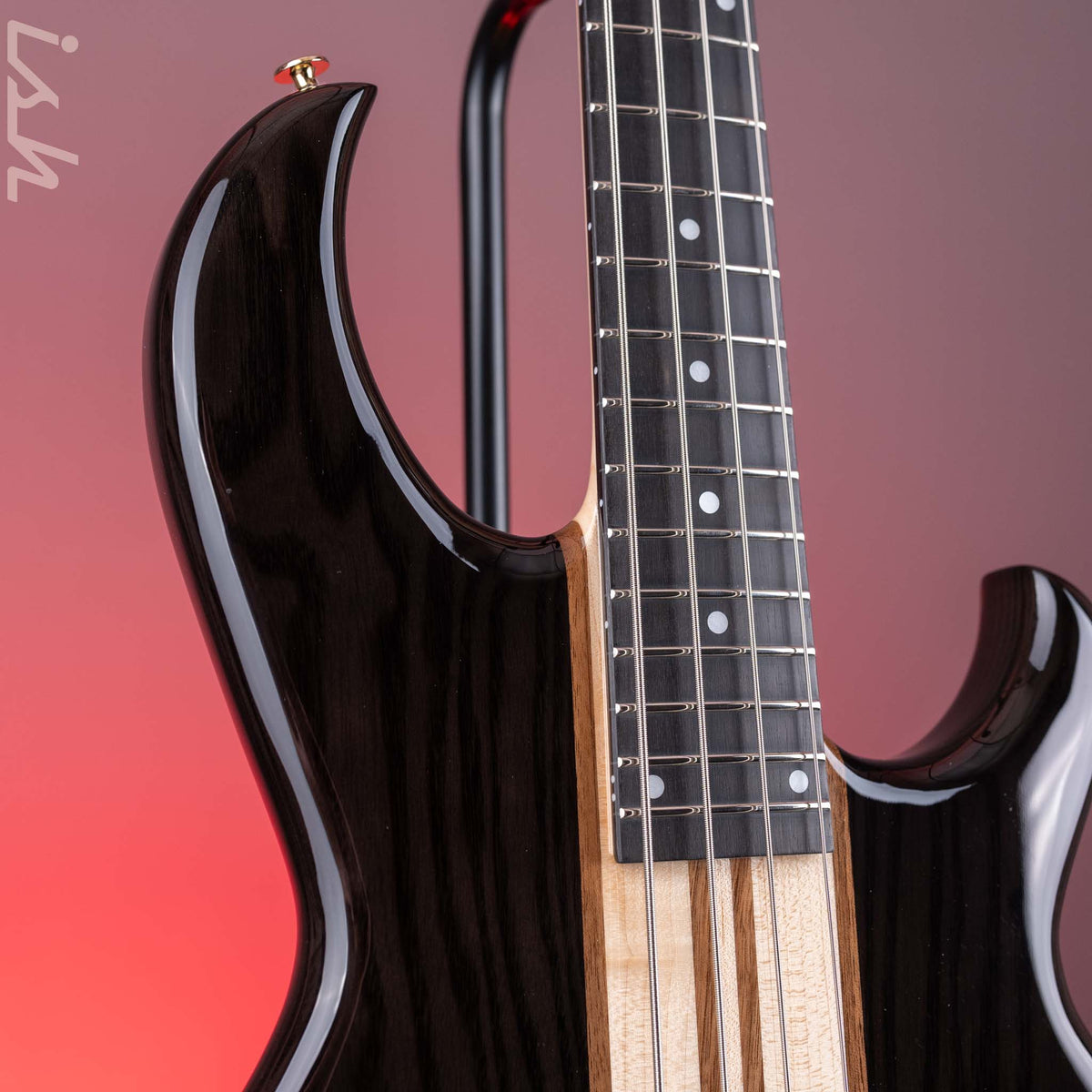 Aria Pro II SB-1000 4-String Bass See-Through Black – Ish Guitars