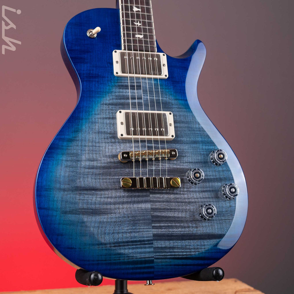 PRS S2 McCarty 594 Singlecut Electric Guitar Faded Gray Black Blue
