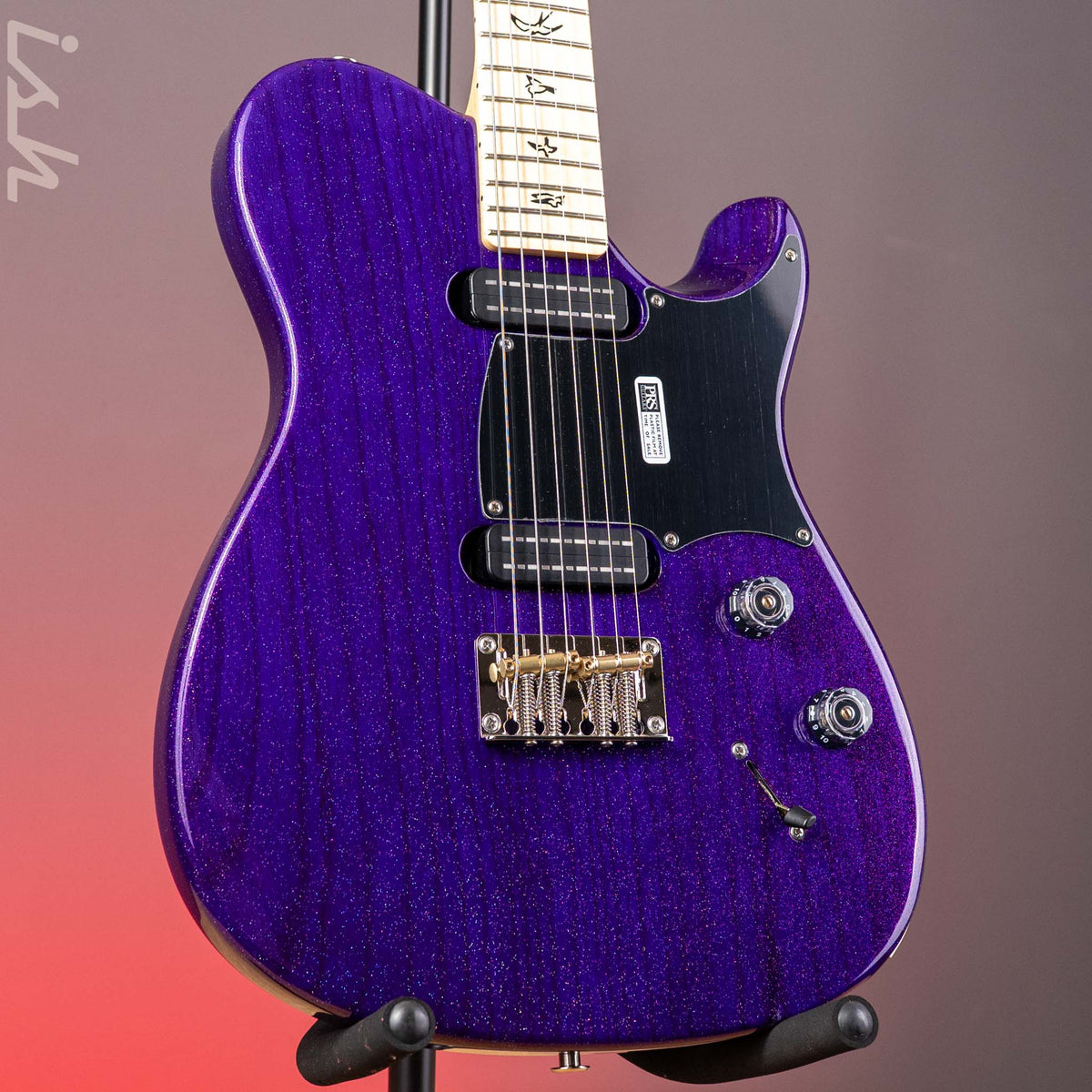 レイフィールド　Rayfield エレキギター パープル PRS NF 53 Sprayer's Choice Royal Purple Holoflake – Ish Guitars