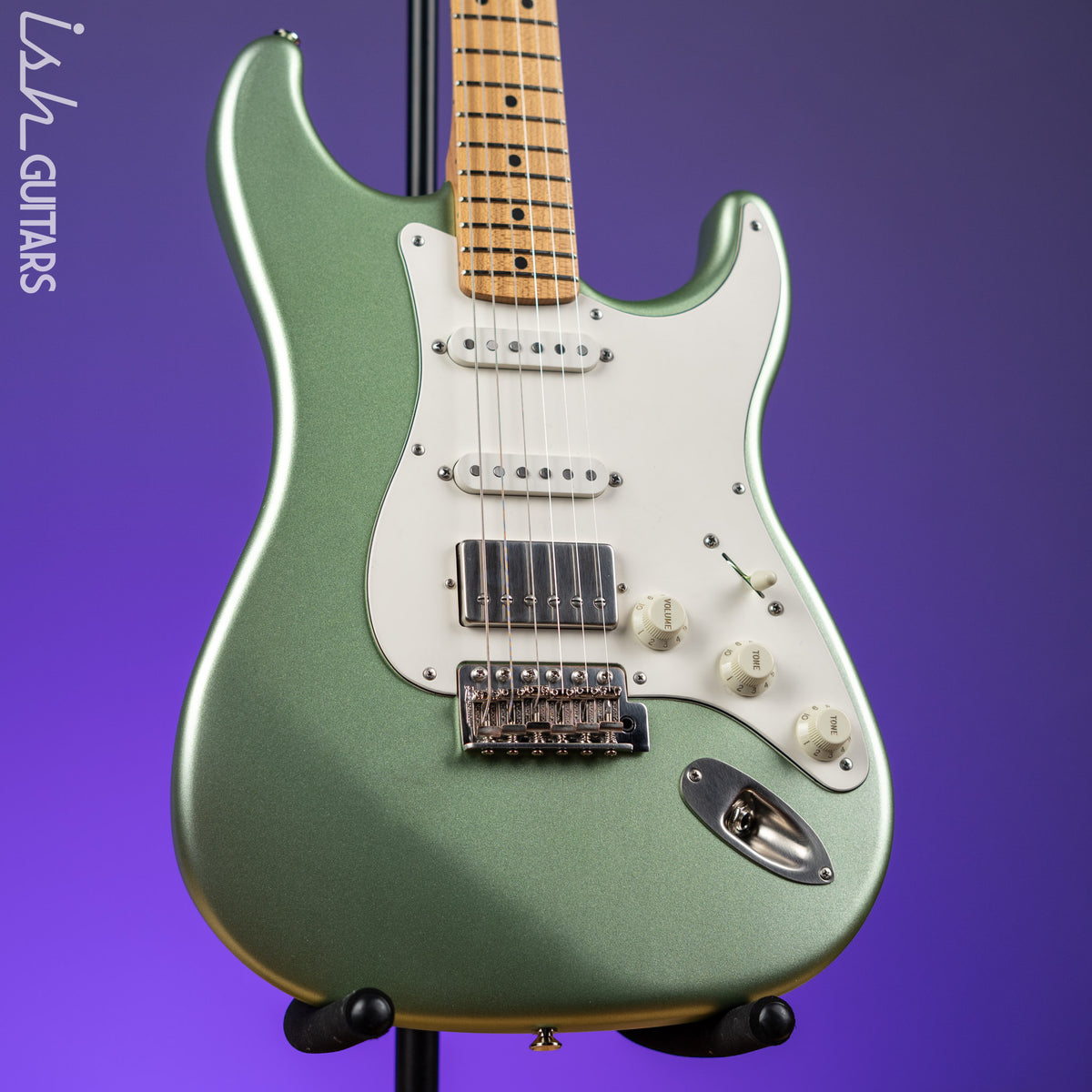 LSL Saticoy One B HSS Celery Mist Green Metallic – Ish Guitars