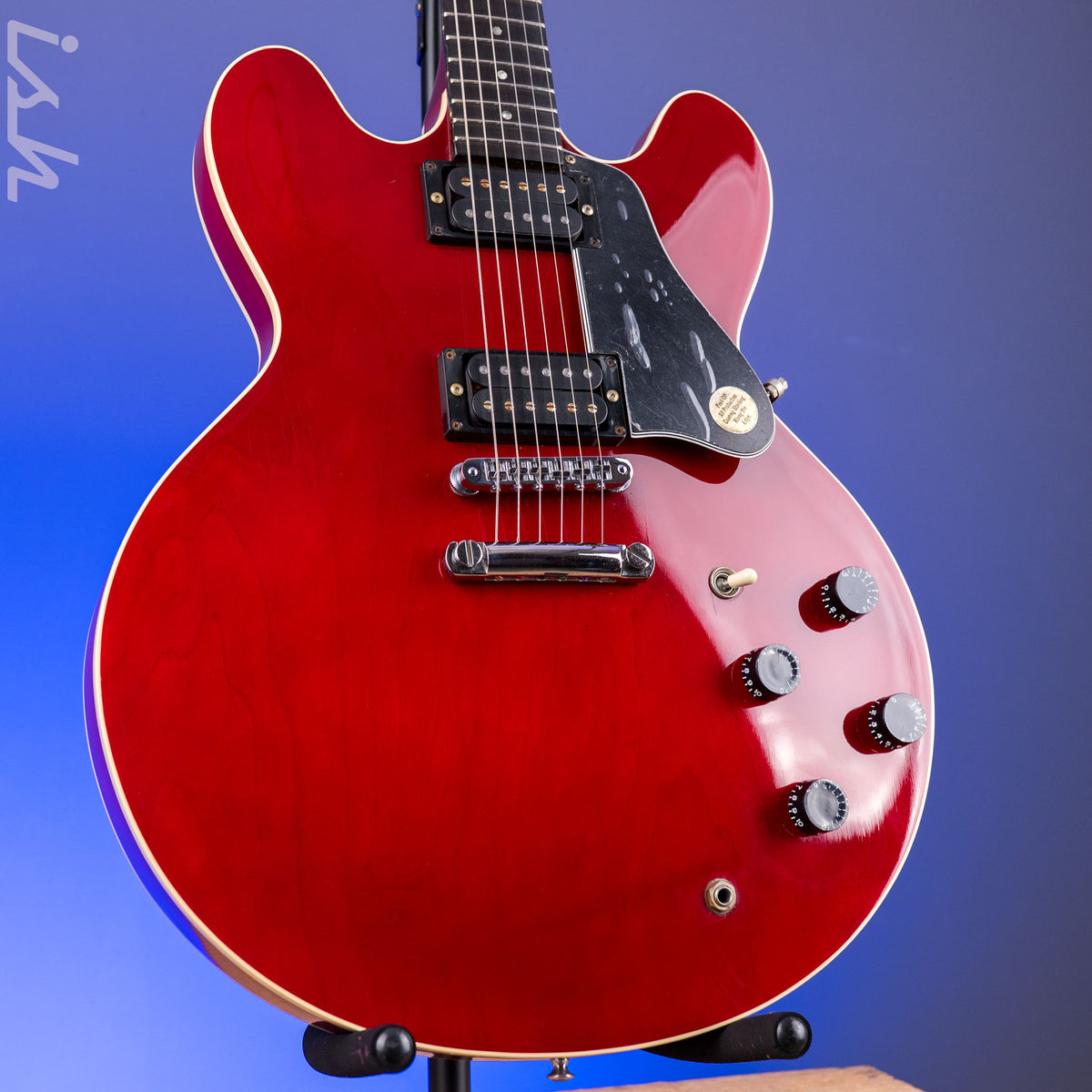 1989 Gibson ES-335 Studio Cherry – Ish Guitars