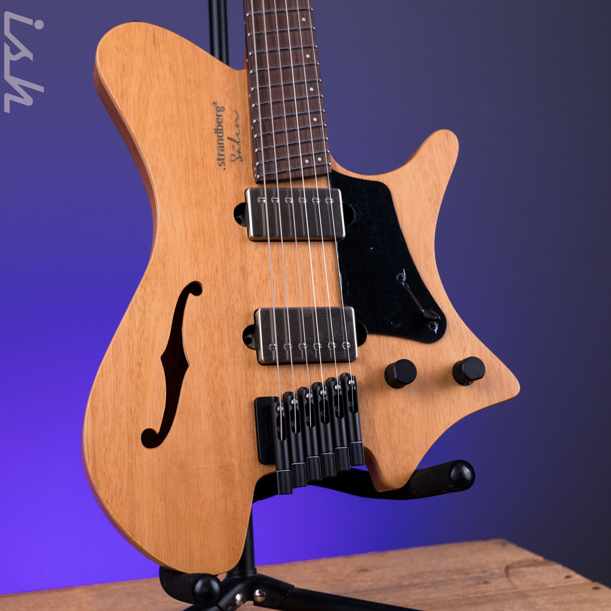 Strandberg Sälen Jazz NX 6 Electric Guitar Natural – Ish Guitars