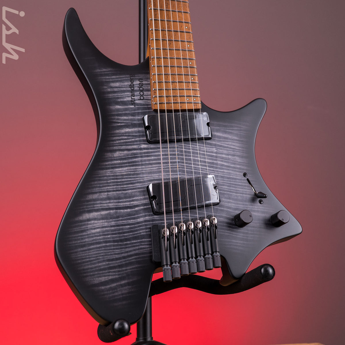 Strandberg Boden Original N2.7 Black Denim Burst Satin – Ish Guitars