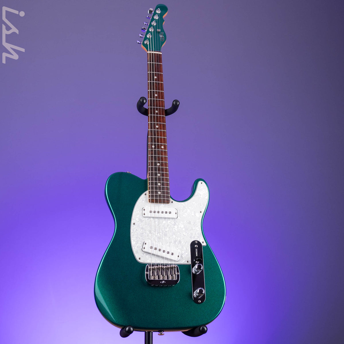 2015 G&L ASAT Special Custom Emerald Green Metallic – Ish Guitars