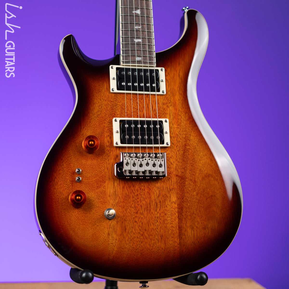 PRS SE Standard 24-08 Left Handed Electric Guitar Tobacco Sunburst ...