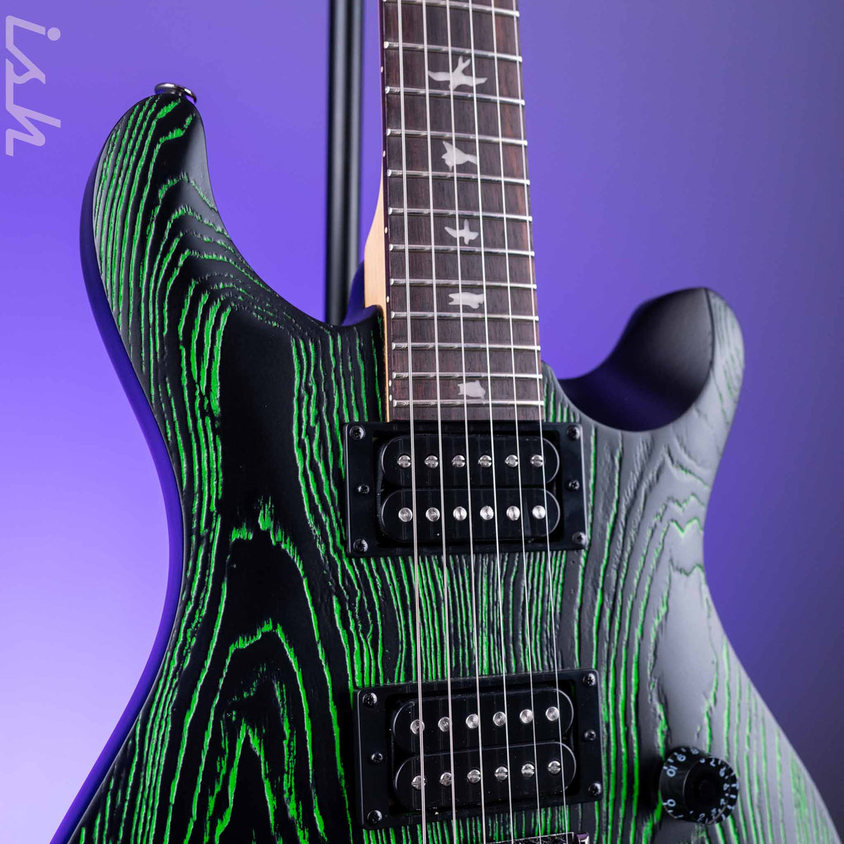 PRS SE Swamp Ash CE 24 Limited Edition Sandblasted Green – Ish Guitars