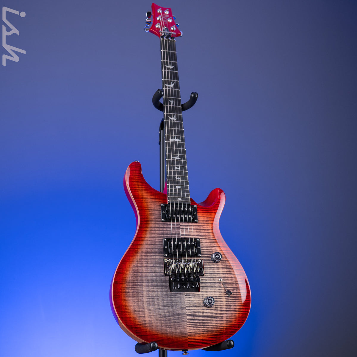 PRS SE Custom 24 Floyd Electric Guitar Charcoal Cherry Burst *2025 PRS SE Custom 24 Floyd Electric Guitar Charcoal Cherry Burst *2025