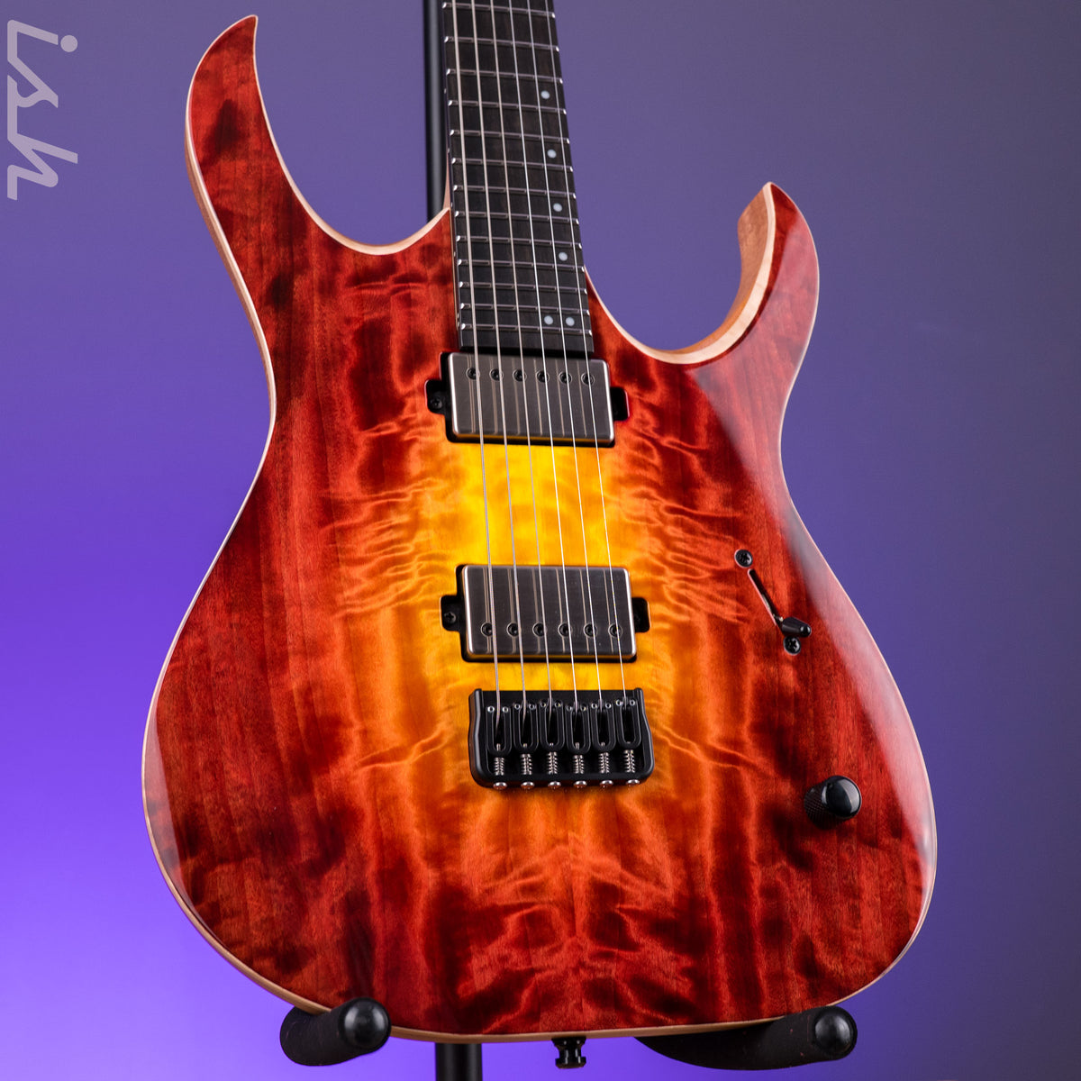 Mayones Duvell Elite 6 Lava Burst – Ish Guitars