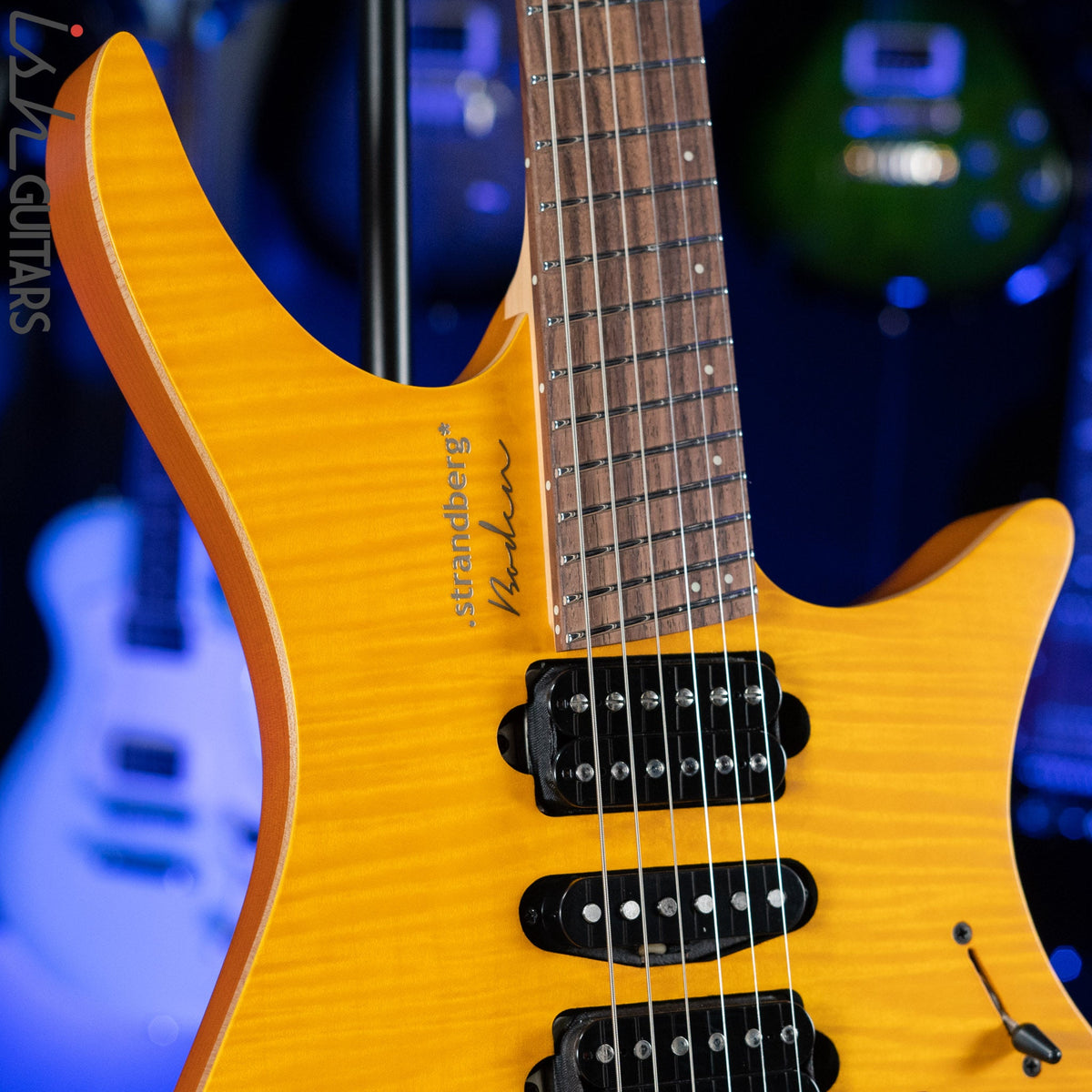 Strandberg Boden Fusion NX 6 Multiscale Headless Guitar Amber