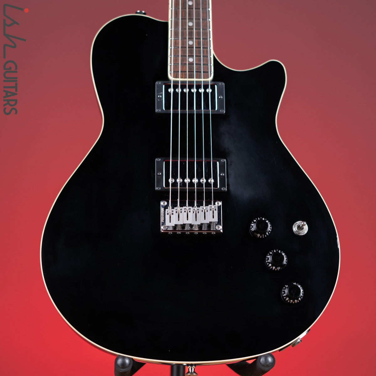 2007 Ovation VXT Hybrid Black – Ish Guitars