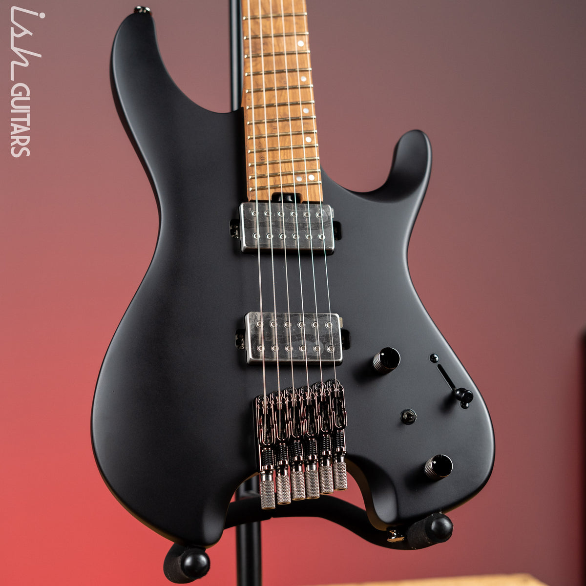 Ibanez QX52 Electric Guitar Flat Black – Ish Guitars