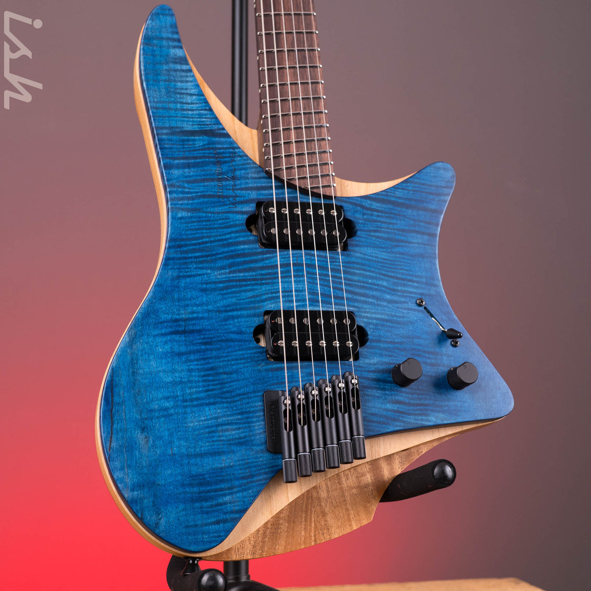 Strandberg Varberg J 6 Pacific Blue – Ish Guitars