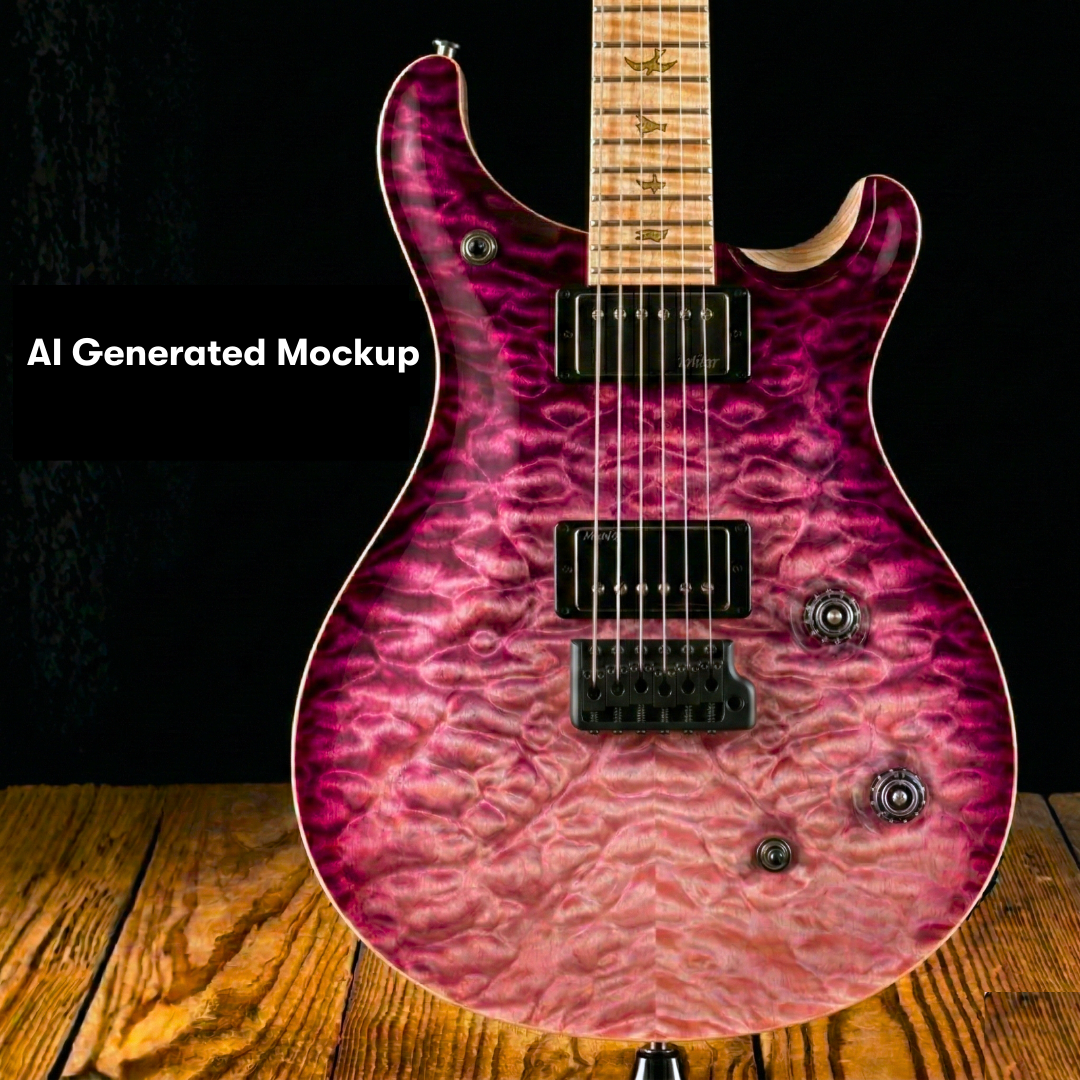 PRS Wood Library Mark Holcomb 15th Anniversary 10-Top Quilt Midnight O – Ish Guitars