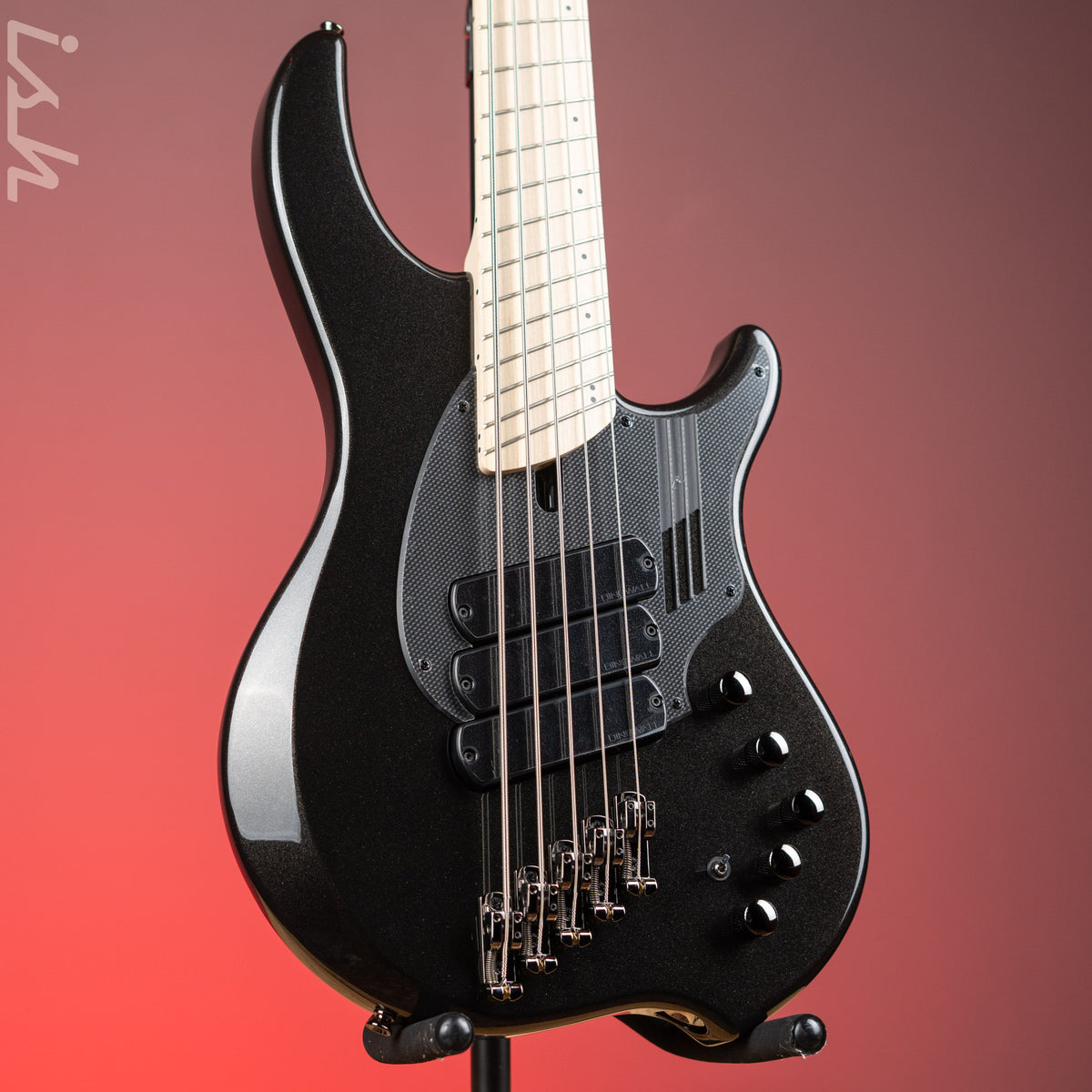 Dingwall NG-3 5-String Bass Black Gloss – Ish Guitars