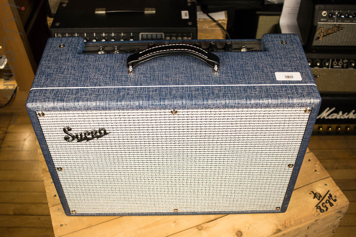 Supro Saturn Reverb 1648RT 15W Combo Amp Store Demo – Ish Guitars