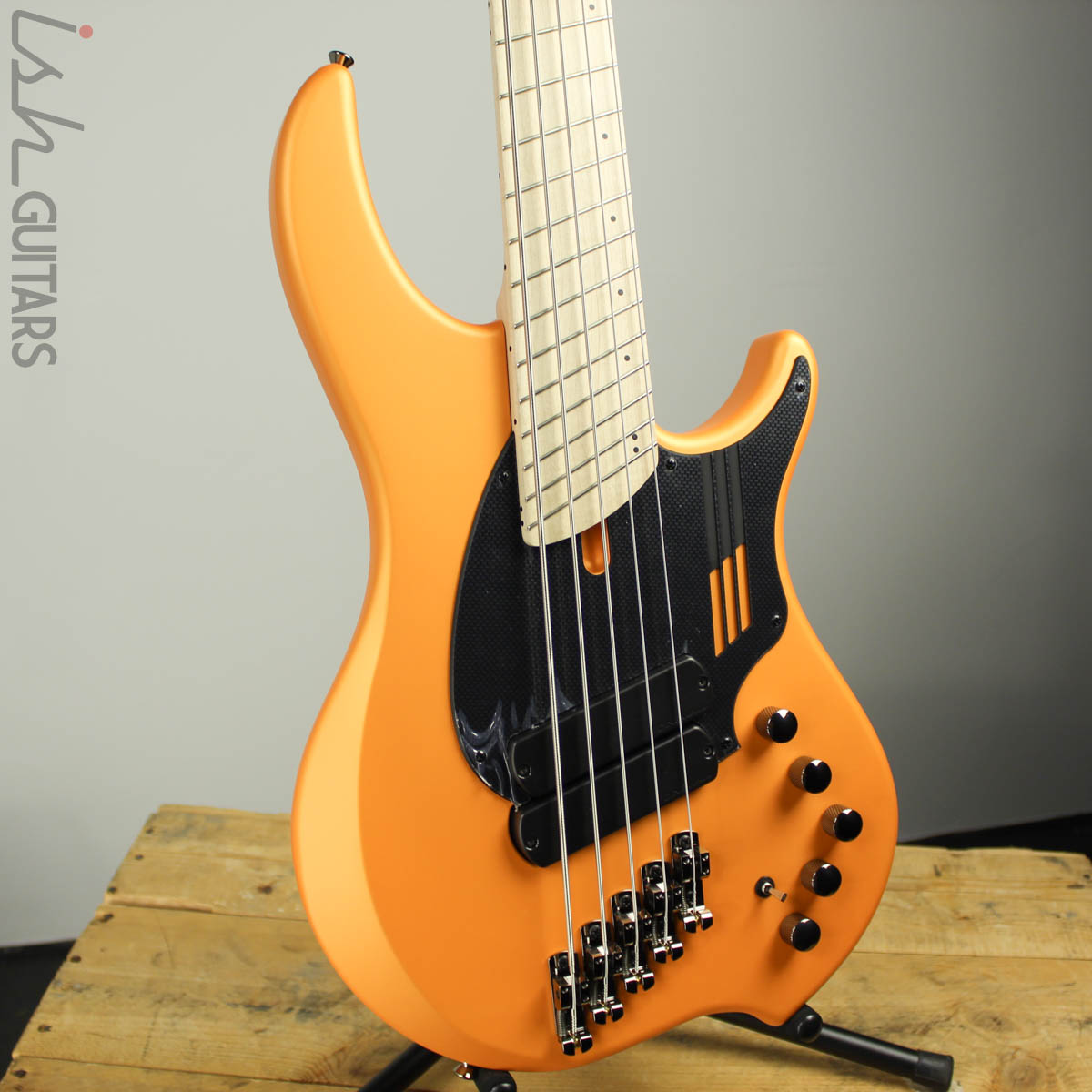 Dingwall NG2 5-String Lamborghini Matte Pearl Orange Maple Fretboard B-Stock