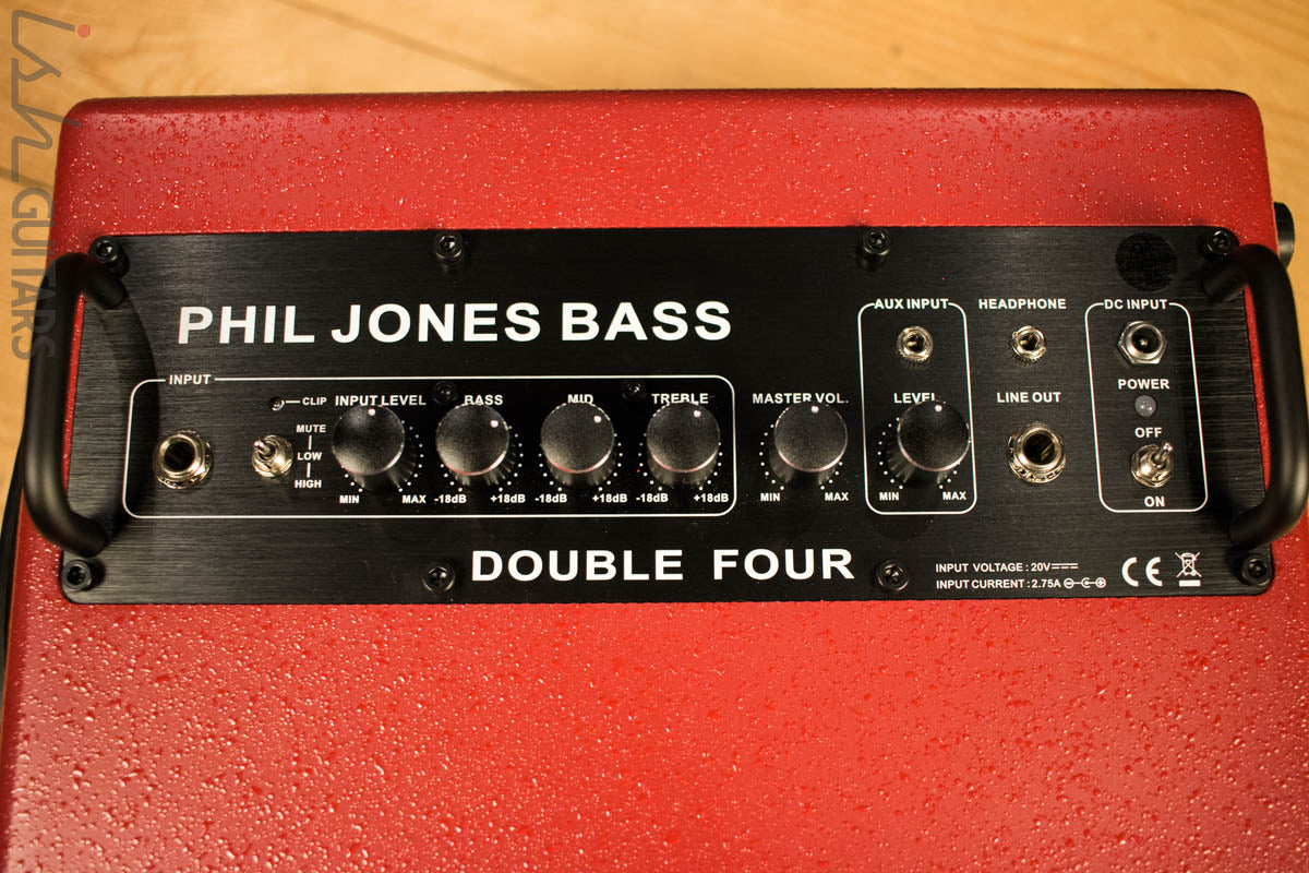 Phil Jones Bass Double Four 70W Amp Red – Ish Guitars