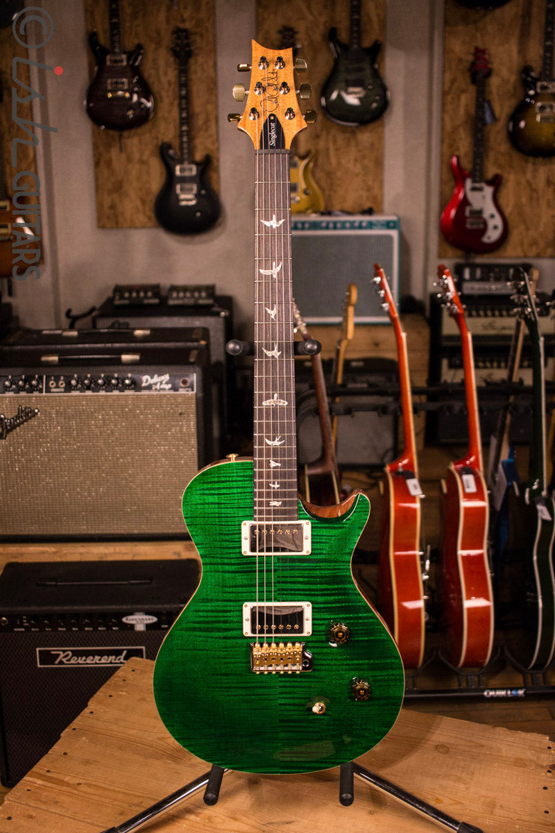 PRS Paul Reed Smith Singlecut Tremolo CUSTOM 10 Top Faded Emerald