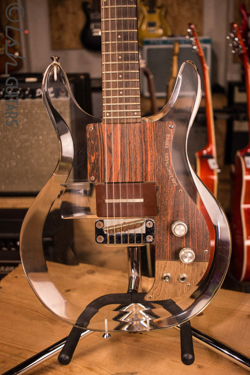 1971 Ampeg Dan Armstrong Lucite Guitar Last One Built! – Ish Guitars