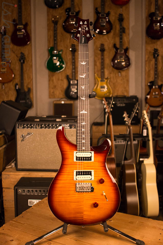 2018 PRS SE Custom 24 Tobacco Sunburst – Ish Guitars