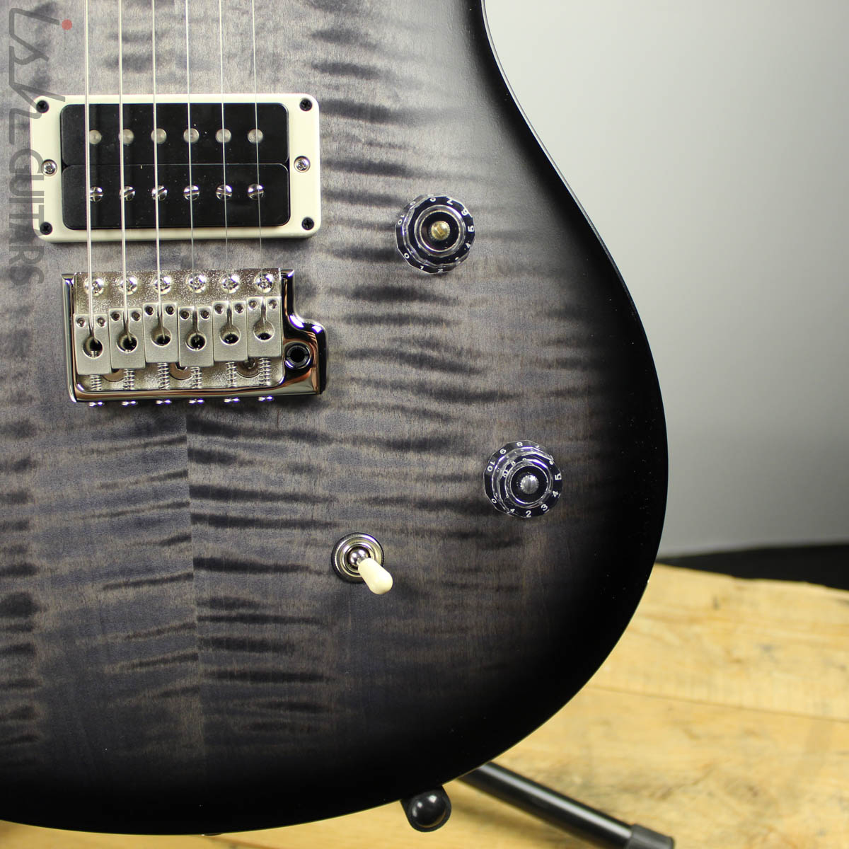 2019 Paul Reed Smith PRS CE 24 Custom Grey Black Smokewrap Satin
