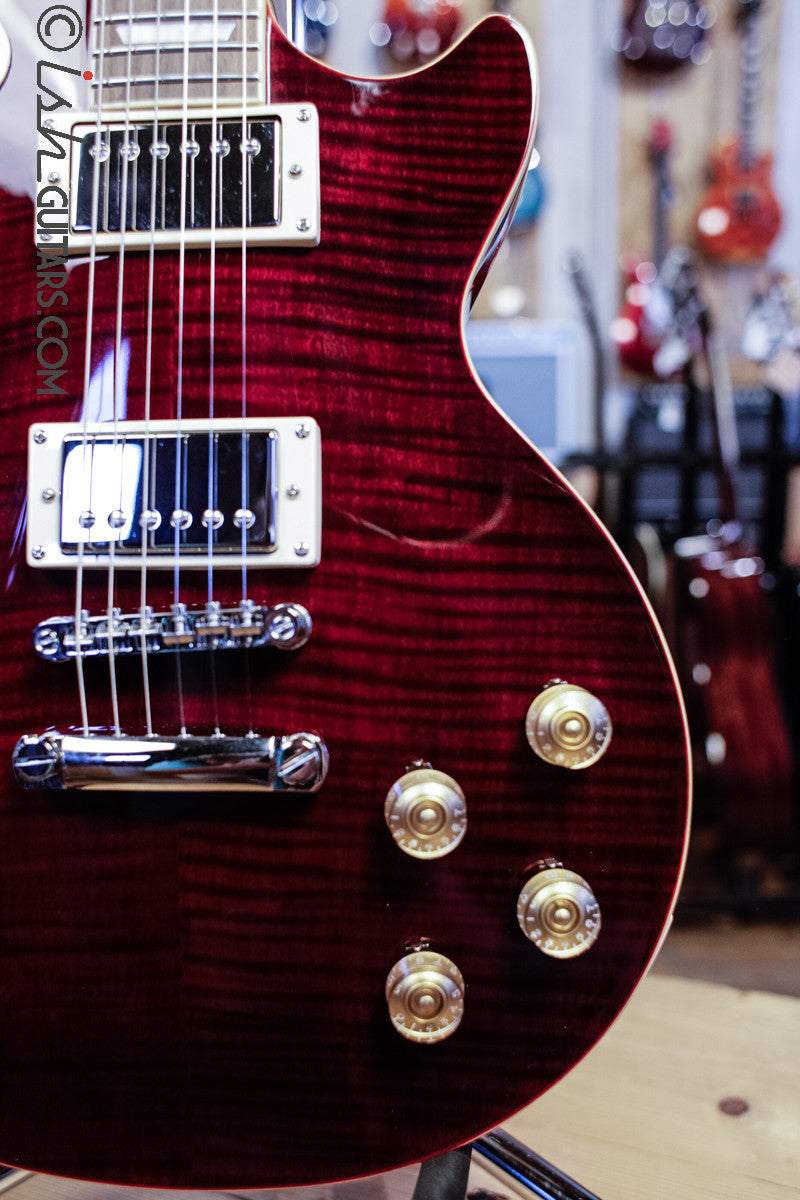 Epiphone Les Paul 1960 Tribute Plus Black Cherry – Ish Guitars