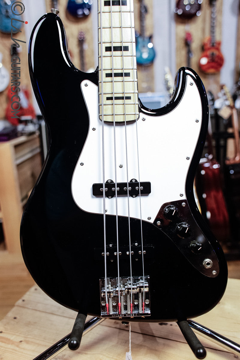 geddy lee bass gear Fender Geddy Lee Jazz Bass Black – Ish Guitars