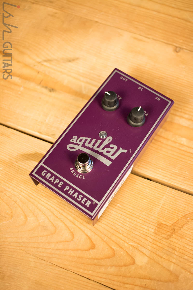 Aguilar Grape Phaser Bass Phase Pedal Store Demo – Ish Guitars