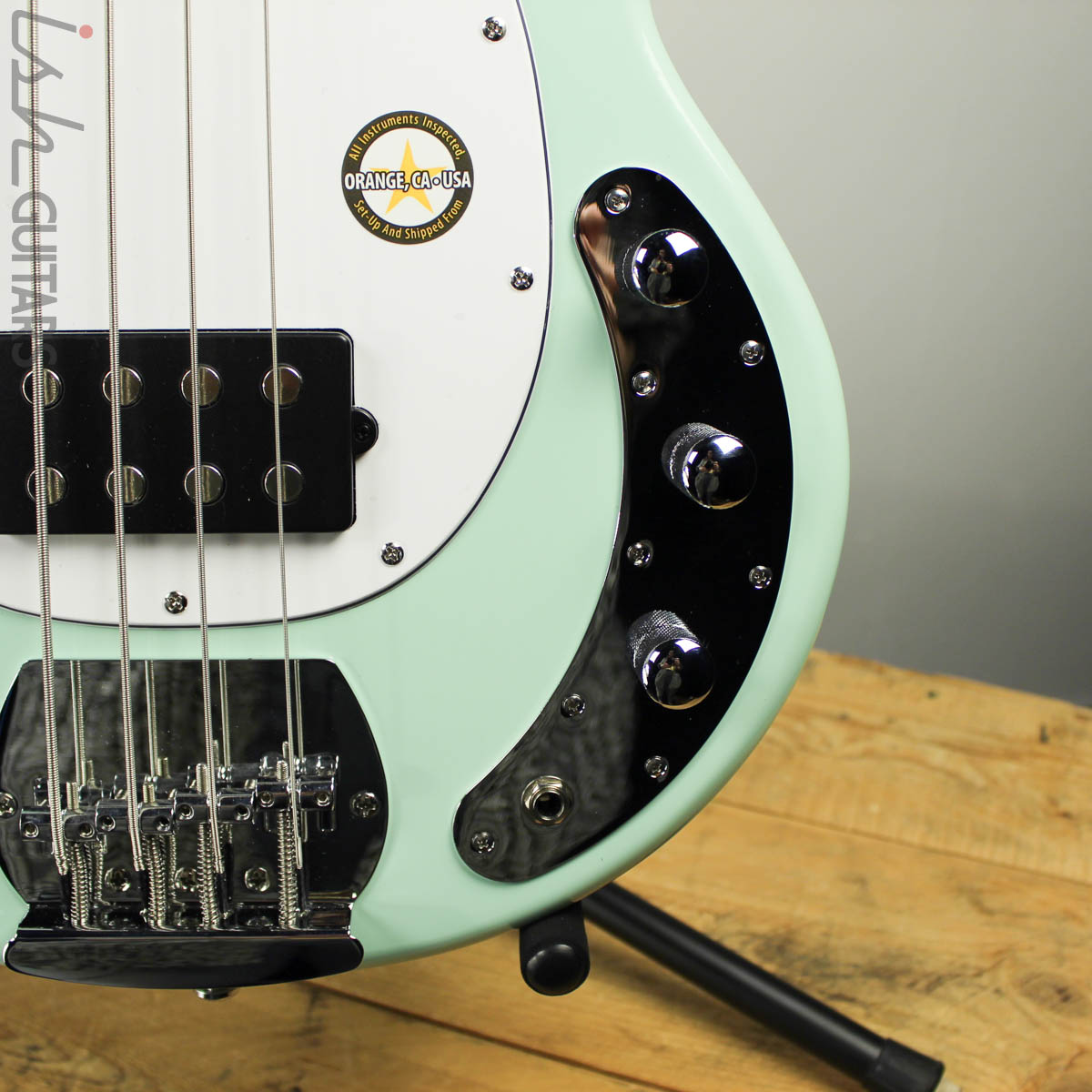 Sterling by Music Man StingRay Ray4 Mint Green – Ish Guitars