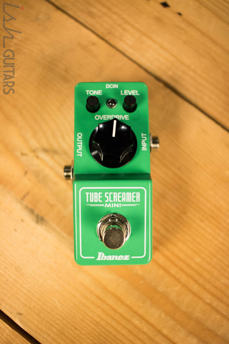 ibanez reverb pedal Ibanez Tube Screamer Mini Pedal – Ish Guitars