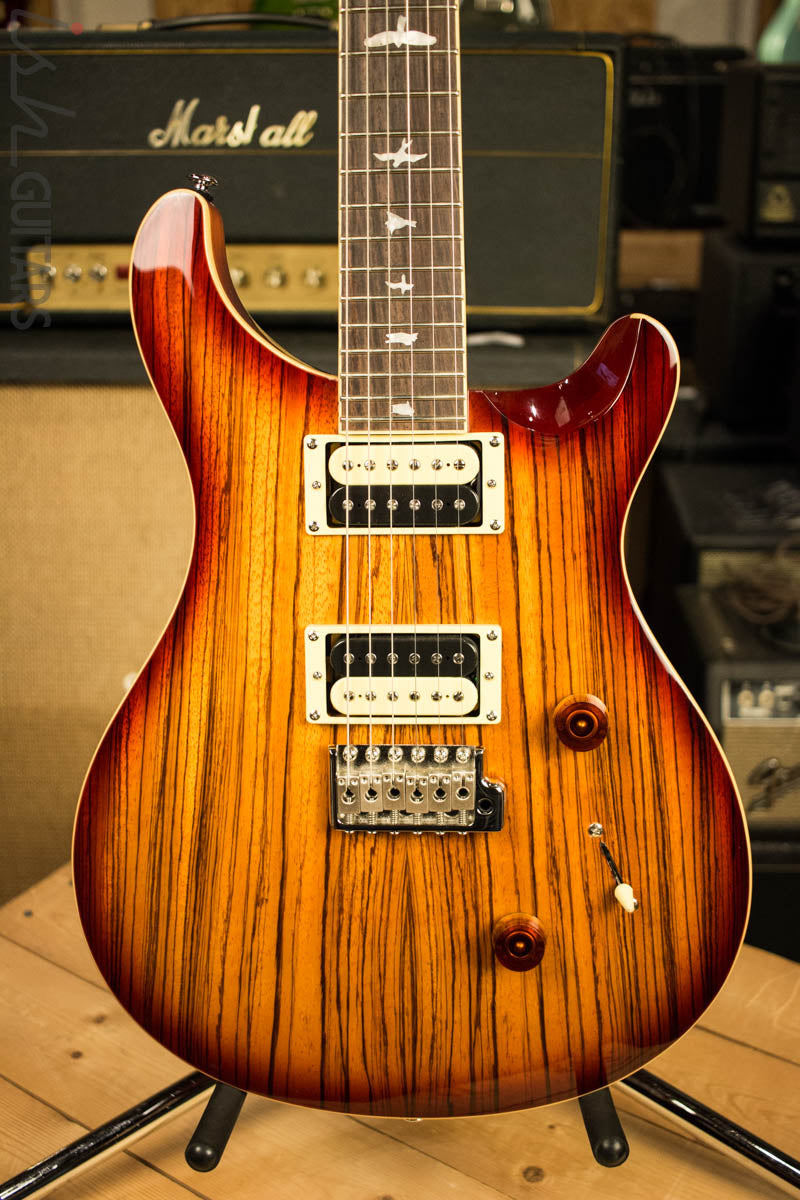 2018 Paul Reed Smith PRS SE Custom 24 - Zebrawood – Ish Guitars