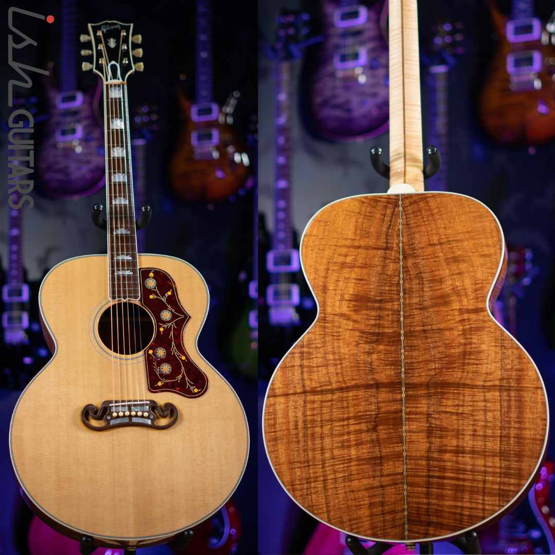 2005 Gibson Custom Shop SJ-200 Acoustic Guitar Koa – Ish Guitars