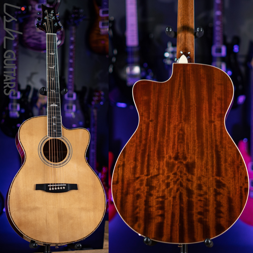 PRS SE Angelus A40E Acoustic Electric Guitar Natural Demo – Ish