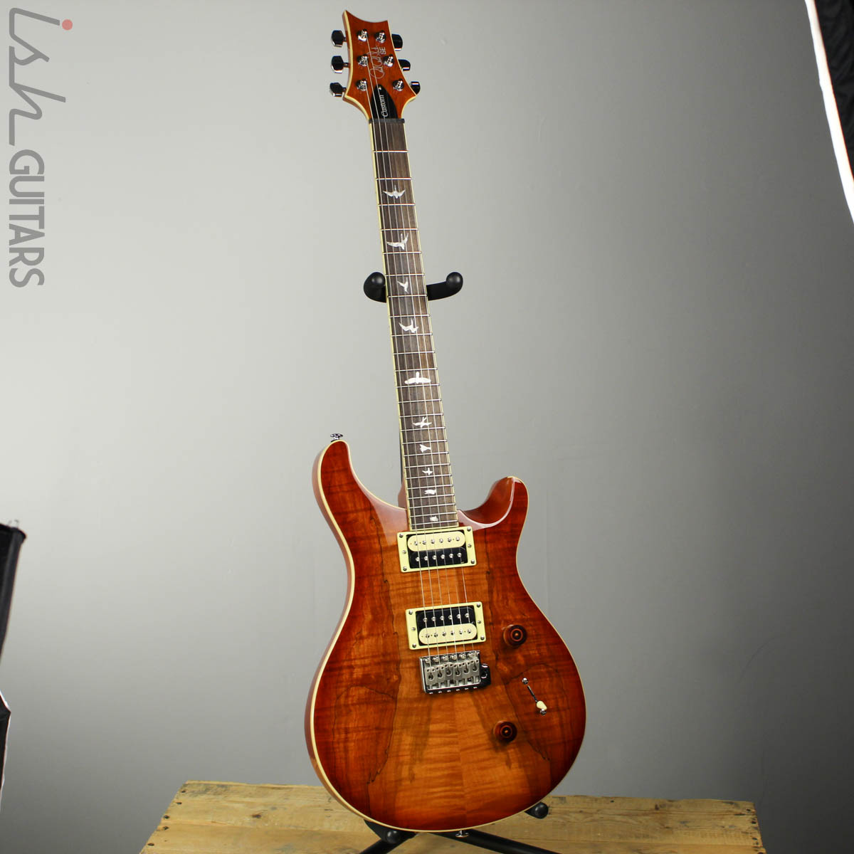 2018 Paul Reed Smith PRS SE Custom 24 Spalted Maple Exotic Top