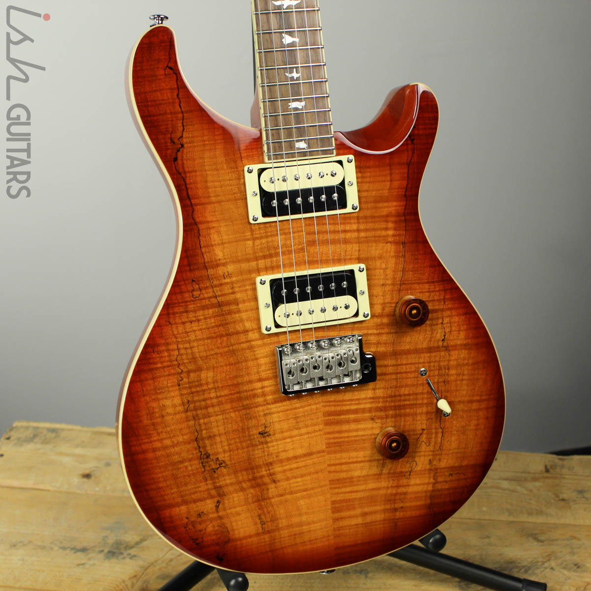 2018 Paul Reed Smith PRS SE Custom 24 Spalted Maple Exotic Top