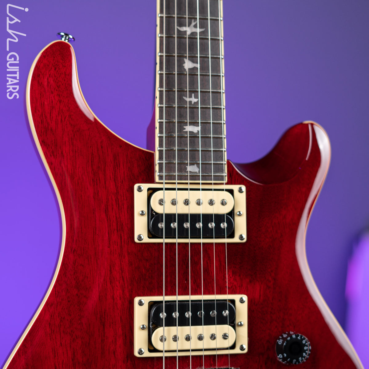 PRS SE Standard 24 Electric Guitar Vintage Cherry – Ish Guitars