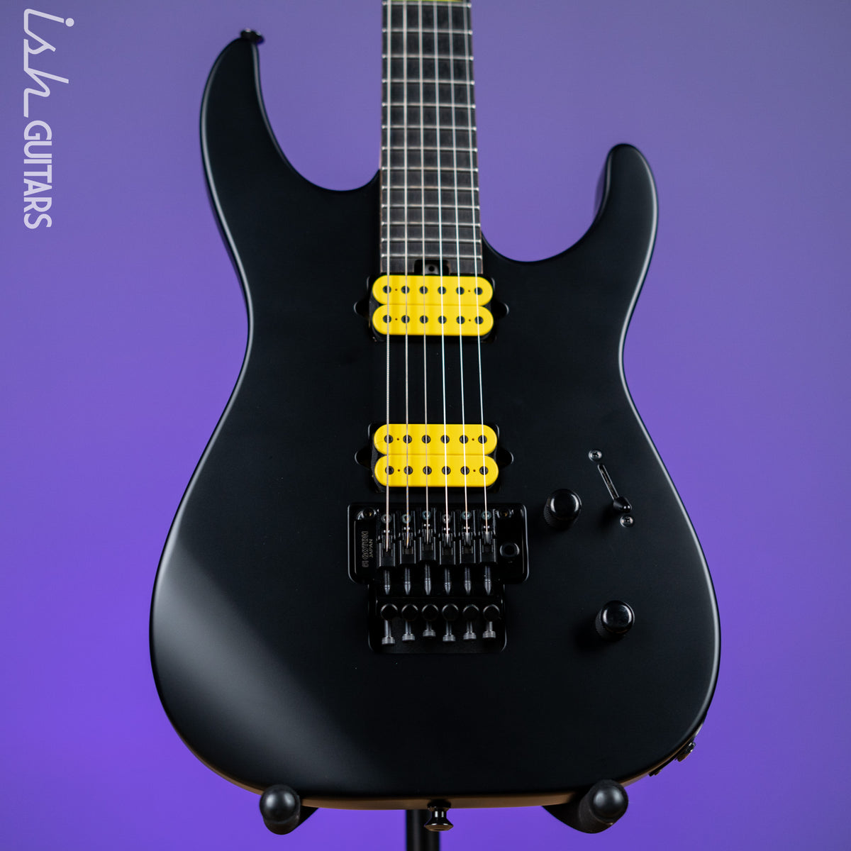 Jackson MJ Series Dinky DKR Stealth Satin Black – Ish Guitars