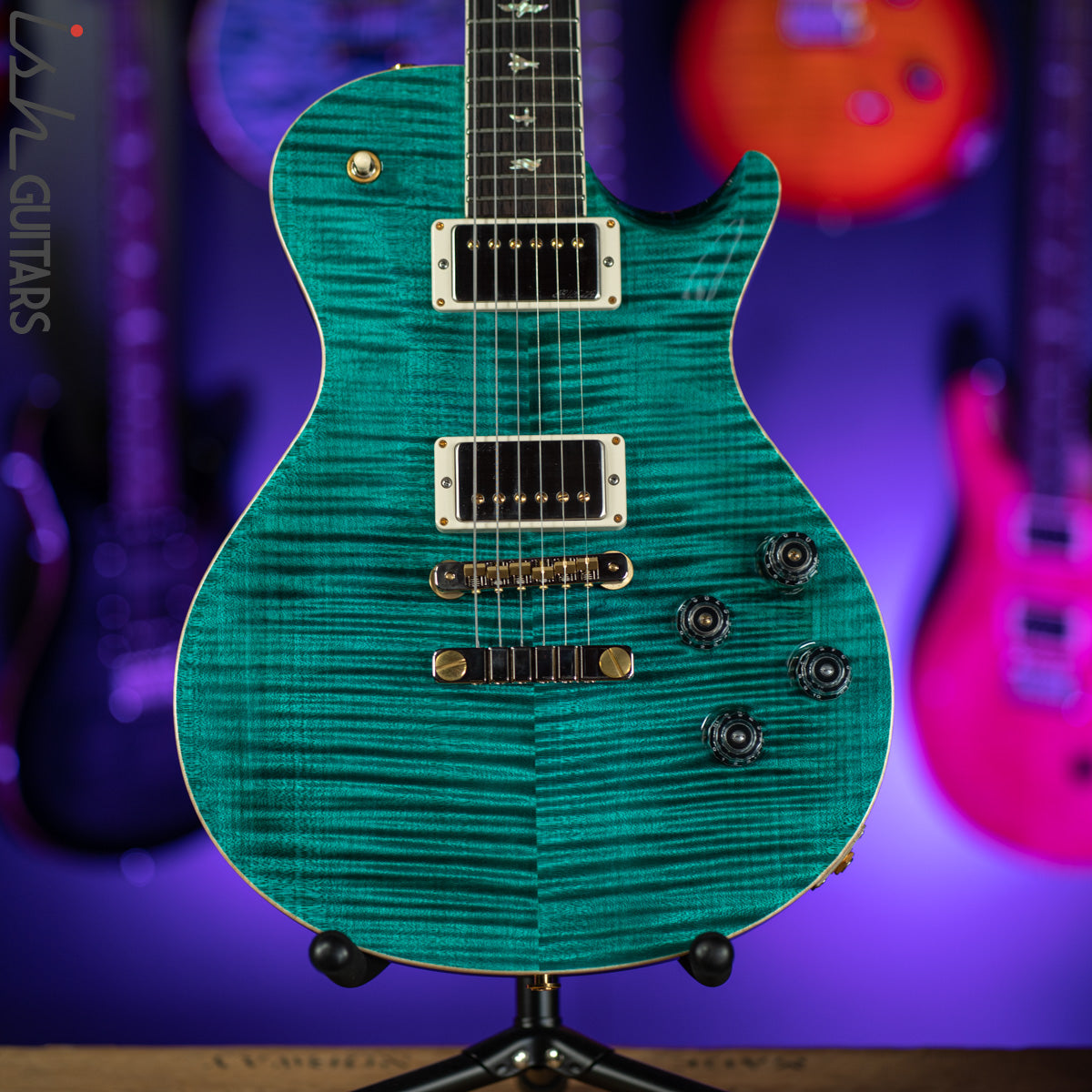 2021 PRS McCarty 594 Singlecut 10 Top Aqua – Ish Guitars