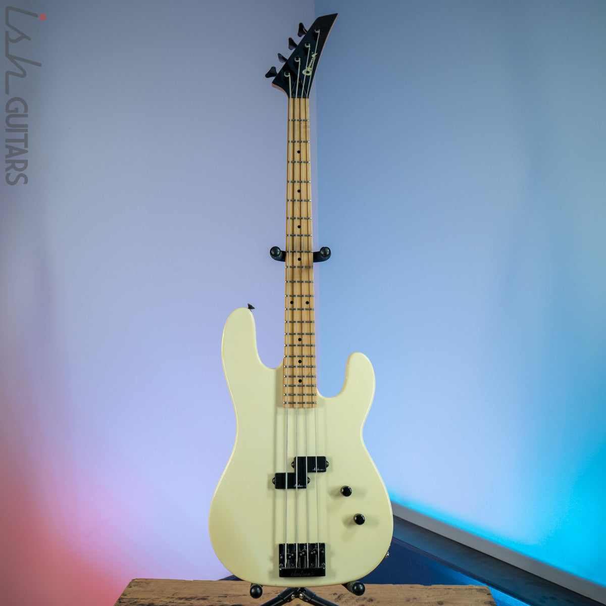 1992 Charvel by Jackson 1B Precision Bass Cream MIJ – Ish Guitars