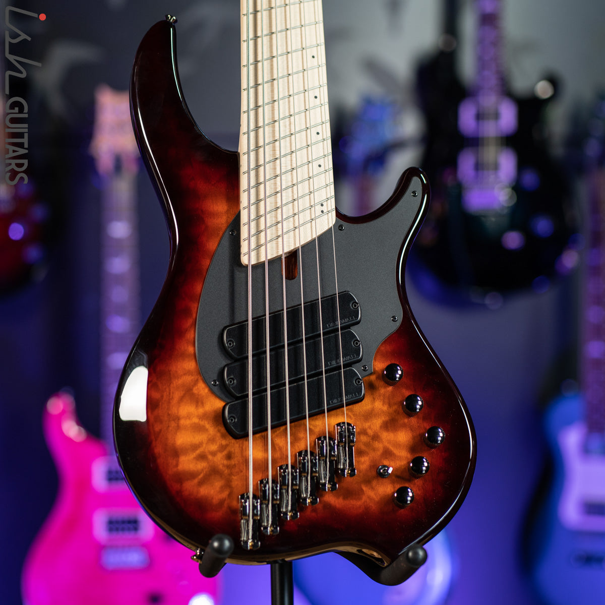 Dingwall Combustion 6-String Bass Vintage Burst – Ish Guitars