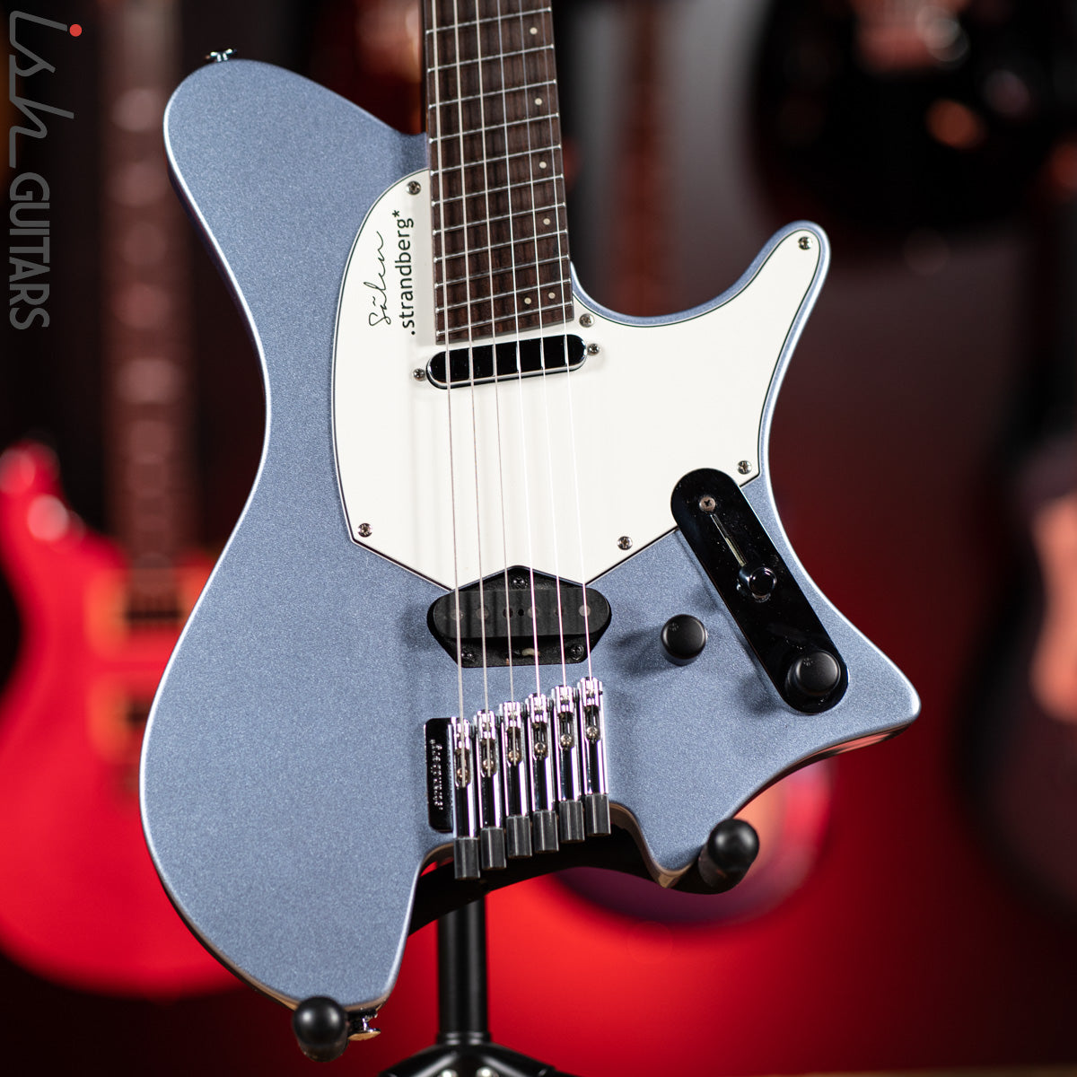 2018 Strandberg Salen Classic Ice Blue Metallic – Ish Guitars