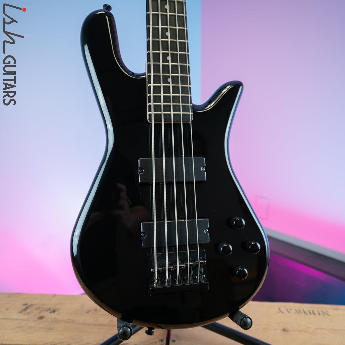 Spector Performer 5-String Gloss Black B-Stock – Ish Guitars