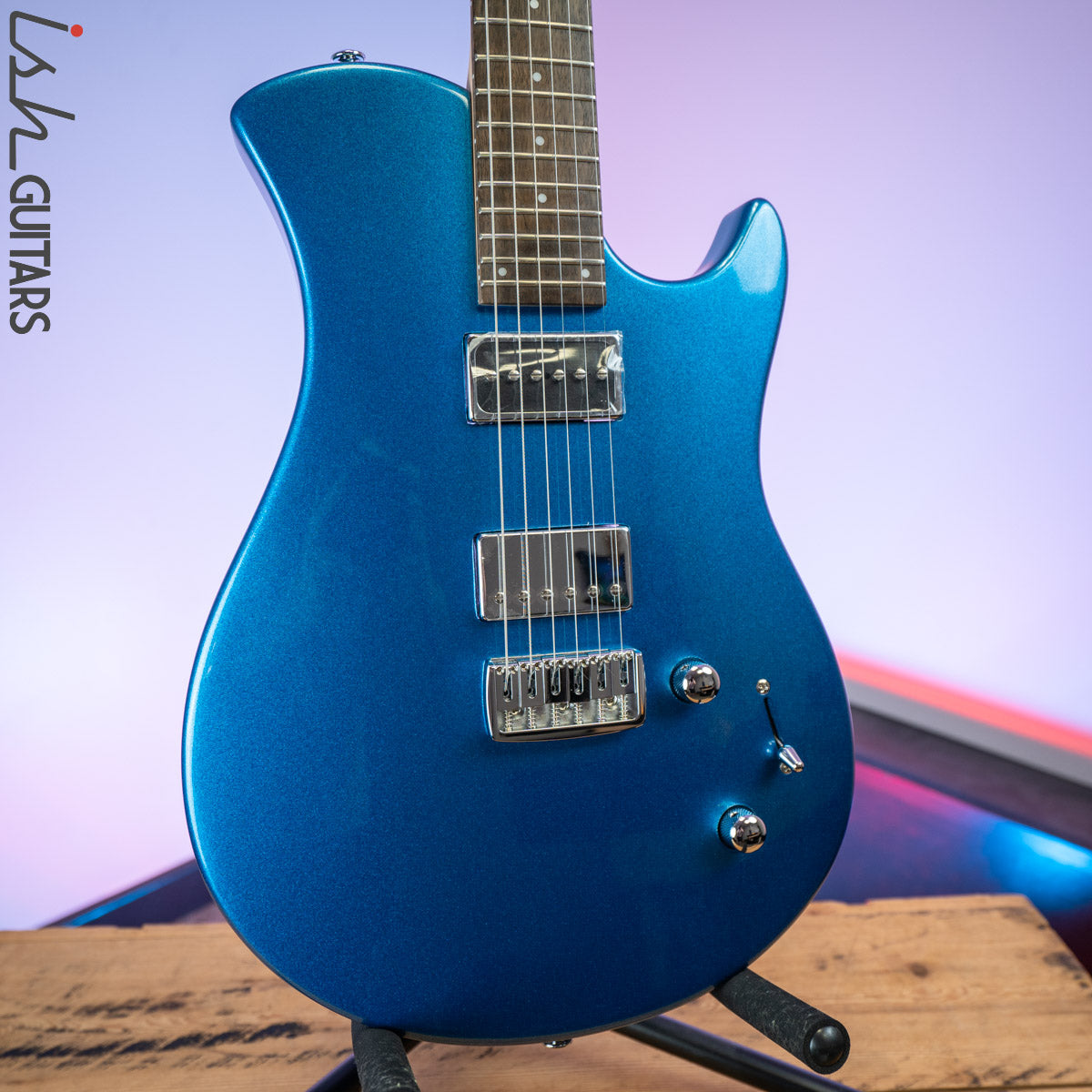 Trinity by Relish Metallic Blue w/ Extra Pickups – Ish Guitars