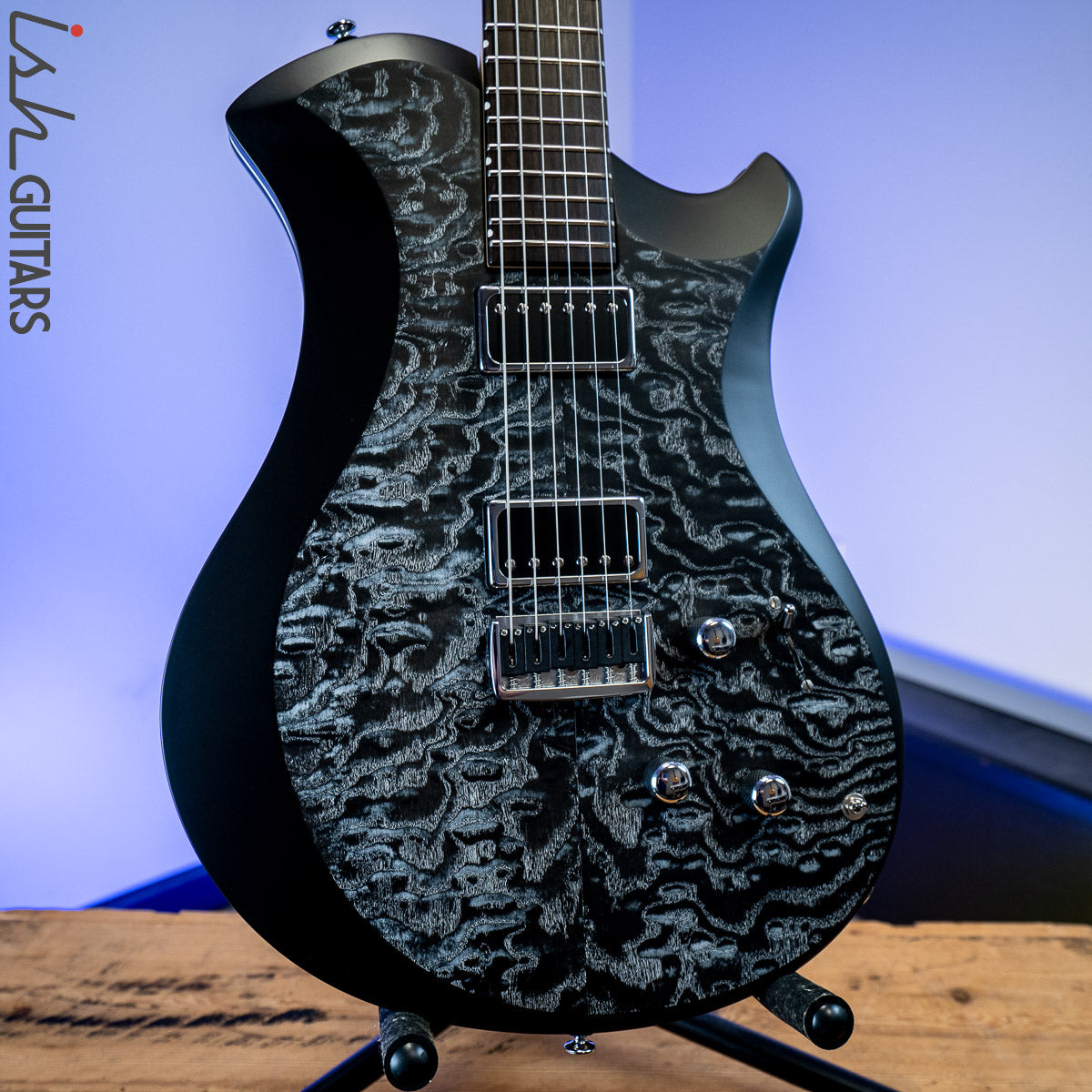 Relish Mary One Tamo Ash Black – Ish Guitars