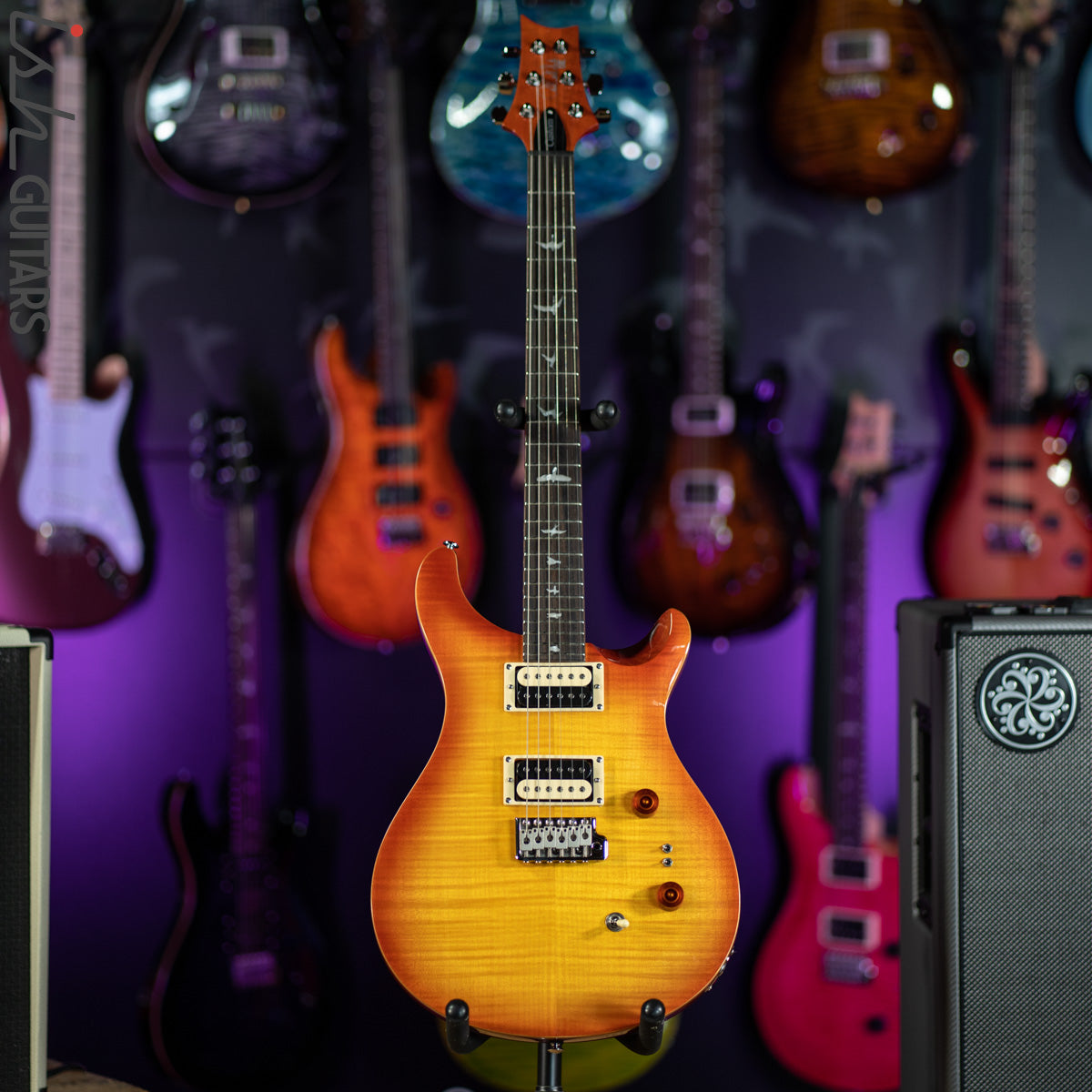 PRS SE Custom 24-08 Vintage Sunburst – Ish Guitars